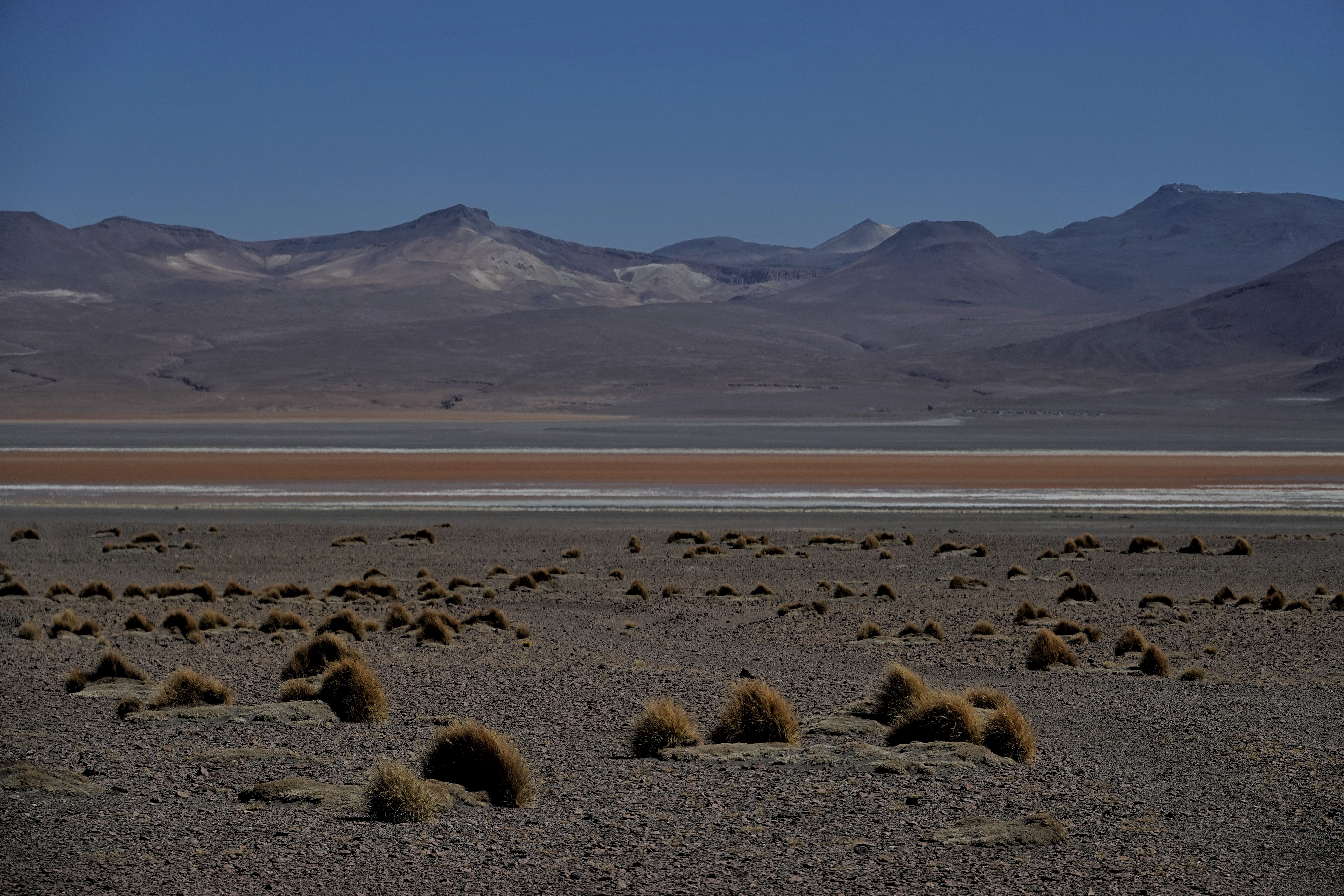 Paysage d'altitude en Bolivie